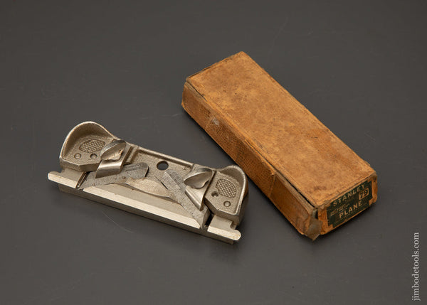 STANLEY-No.-79-Double-Side-Rabbet-Plane-with-Fence-Mint-in-Box-119256