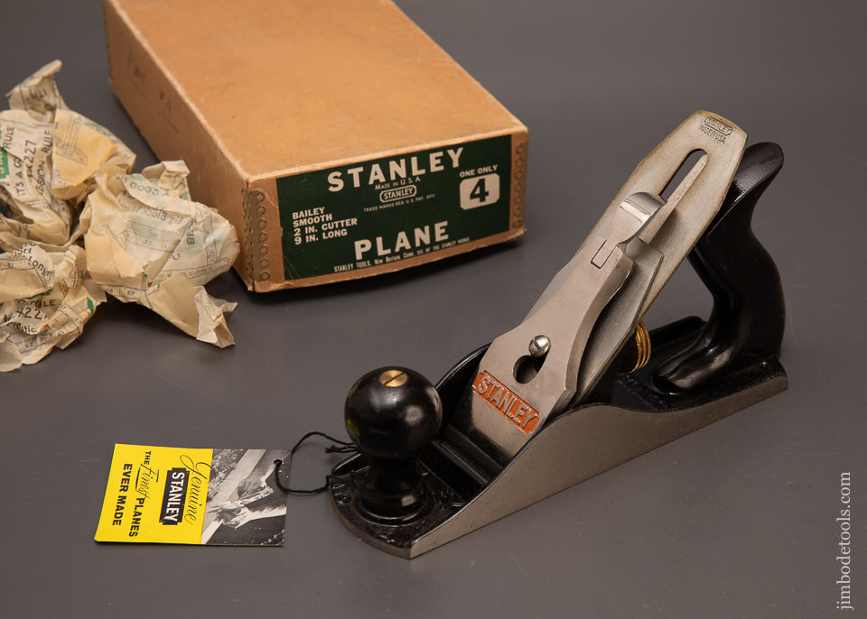 Mint-in-Box-STANLEY-No.-4-Smooth-Plane-119260