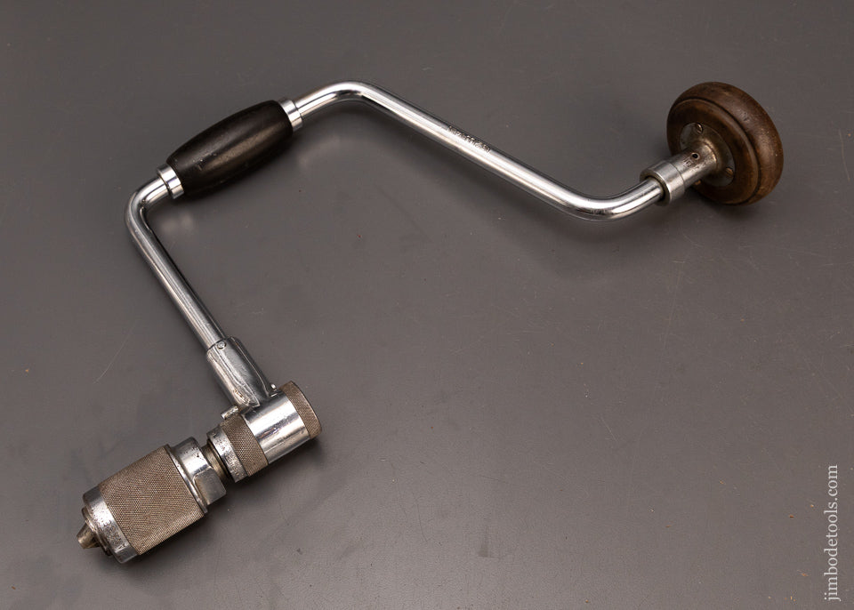 Rare-Size-14-Inch-Pre-STANLEY-YANKEE-No.-2100-Heavy-Duty-Bit-Brace-119267