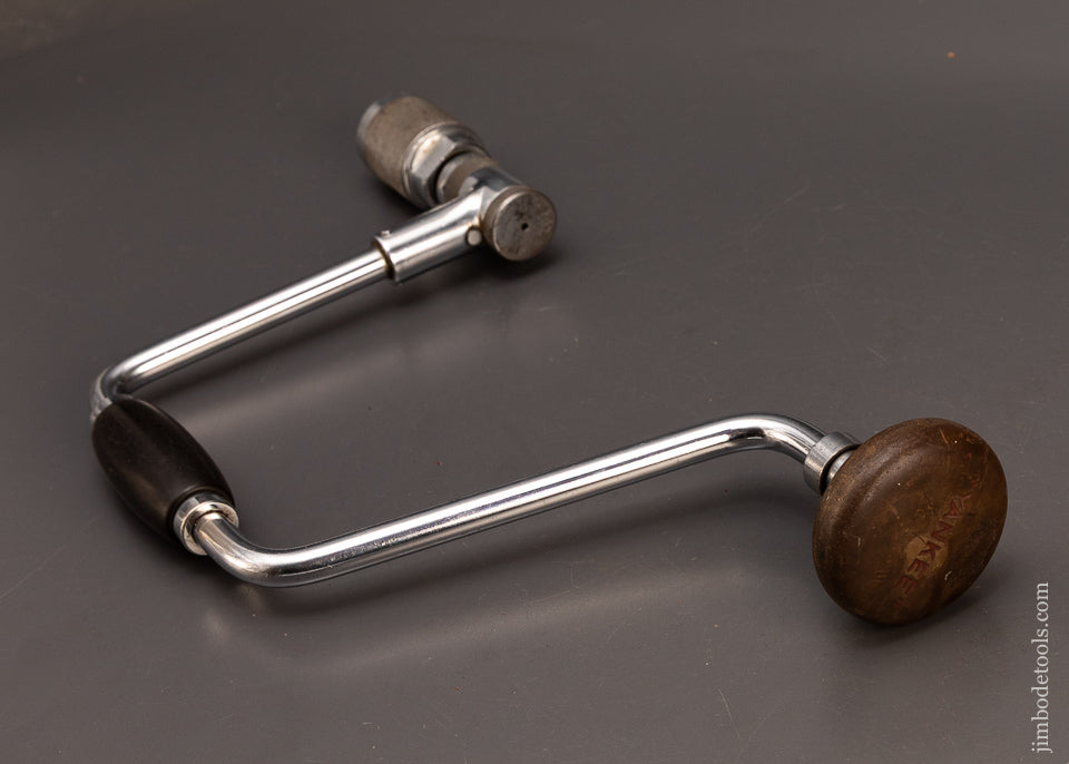 Rare-Size-14-Inch-Pre-STANLEY-YANKEE-No.-2100-Heavy-Duty-Bit-Brace-119267