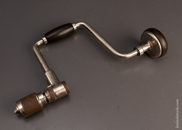 Rare-Size-12-Inch-Pre-STANLEY-YANKEE-No.-2100-Heavy-Duty-Bit-Brace-119273