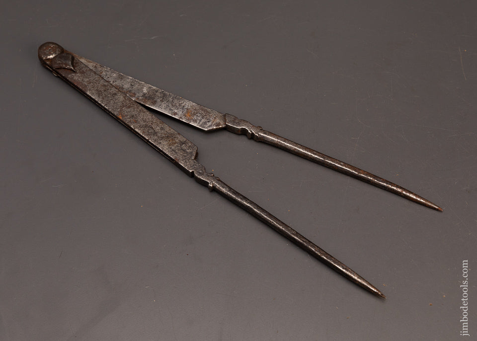 Early-French-14-Inch-Armorer’s-Dividers-119280