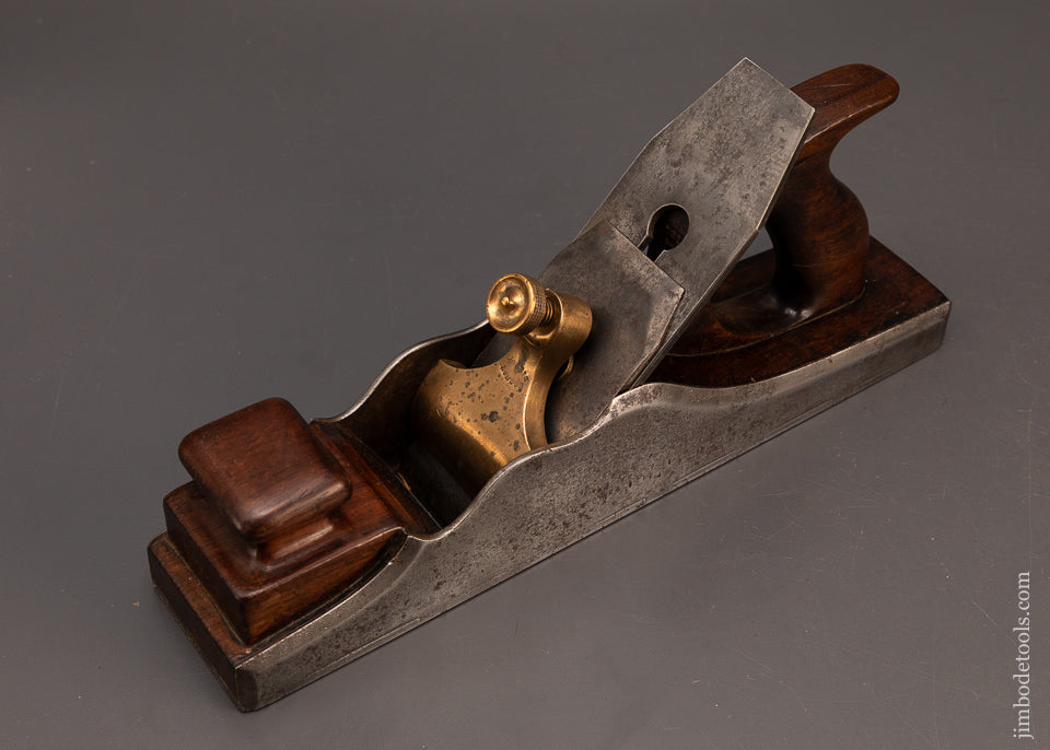 Pre-War-NORRIS-No.-1-Dovetailed-Rosewood-Infill-Bench-Plane-119282-AS OF FEB 2