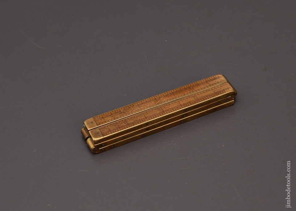 Very-Rare-STANLEY-No.-58-1/2-Full-Bound6-Fold-Boxwood-Rule-119295-AS-OF-FEB-10