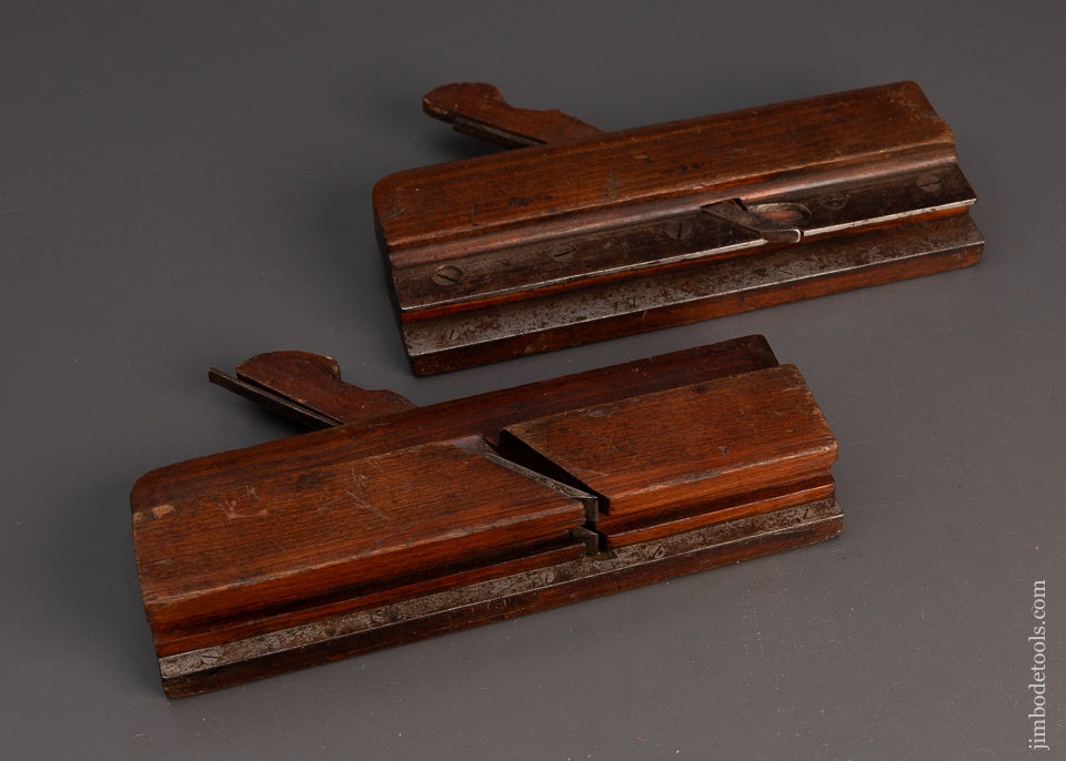 Fine-Matched-Pair-of-Tongue-&-Groove-Planes-by-M.-CRANNELL-ALBANY-(N.Y.)-119305
