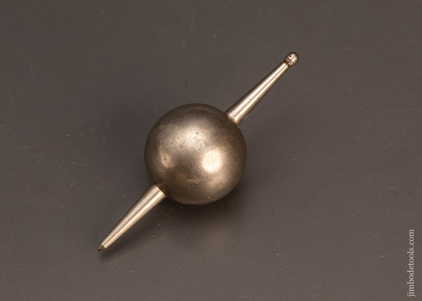 5-1/2-Inch-Nickel-Plated-Plumb-Bob-119336