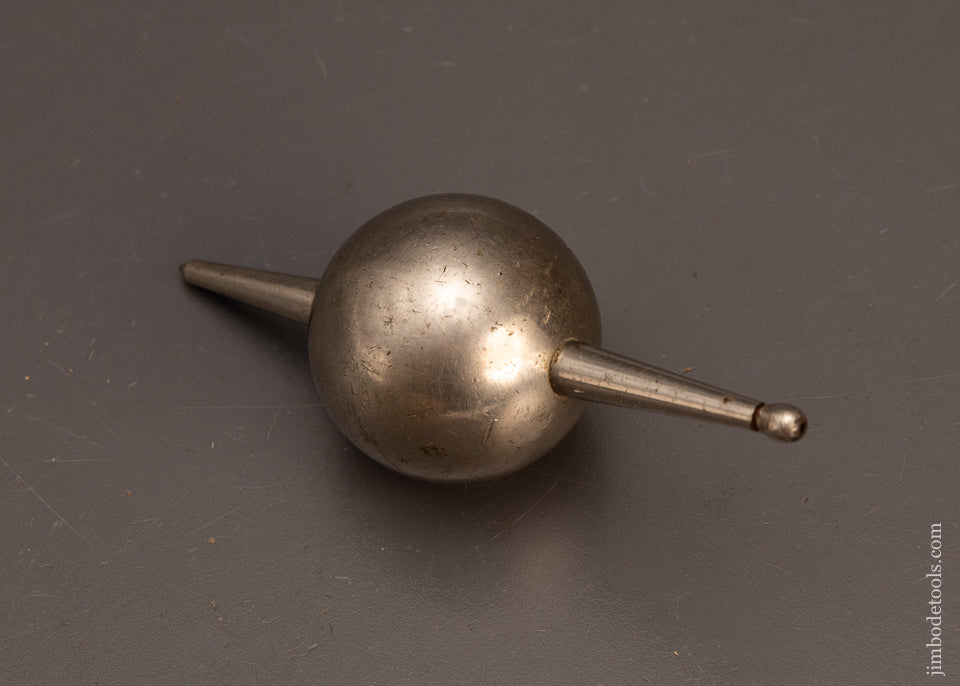 5-1/2-Inch-Nickel-Plated-Plumb-Bob-119336
