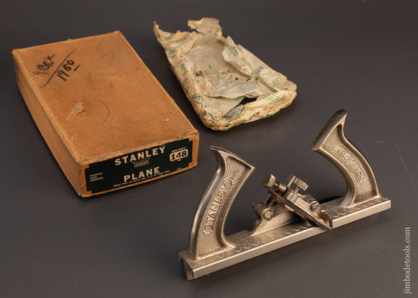 Uncommon-STANLEY-No.-148-Tongue-&-Groove-Plane-Mint-in-Box-119340