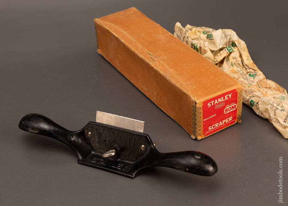 STANLEY-No.-80M-Scraper-Plane-Mint-in-Box-119363