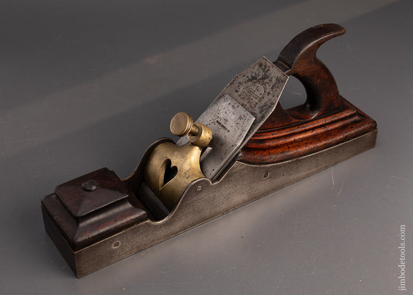 Stunning-Over-Stuffed-14-1/4-Inch-Infill-Bench-Plane-with-Heart-Pierced-Cap-119399