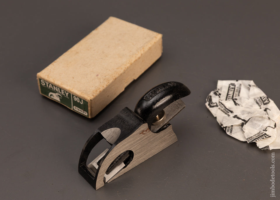 STANLEY-No.-90J-Bullnose-Rabbet-Plane-Mint-in-Box-119426