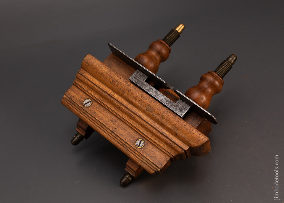 Extra-Fine-GREENSLADE-BRISTOL-Brass-Armed-Plow-Plane-119442