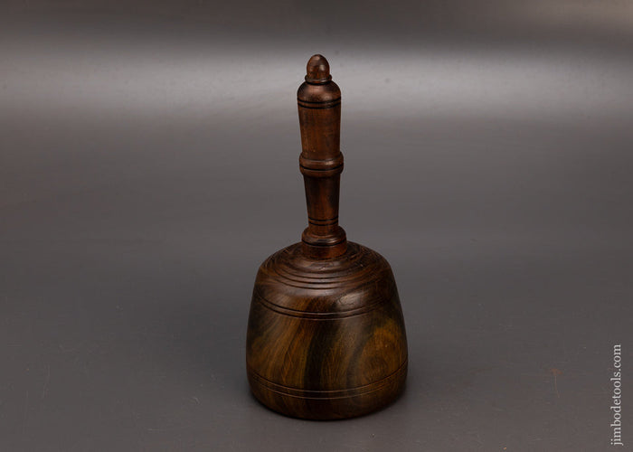 Stunning-2-Pound-7-Ounce-Fancy-Lignum-Vitae-English-Carving-Mallet-119464