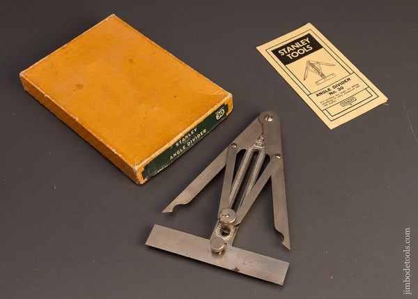 STANLEY-No.-30-Angle-Divider-Near-Mint-in-Box-119466