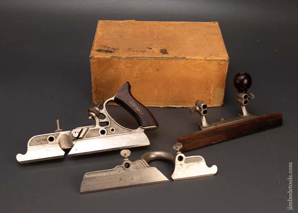 100%-Complete-&-Near-Mint-STANLEY-No.-45-Combination-Plane-in-Original-Box-119467
