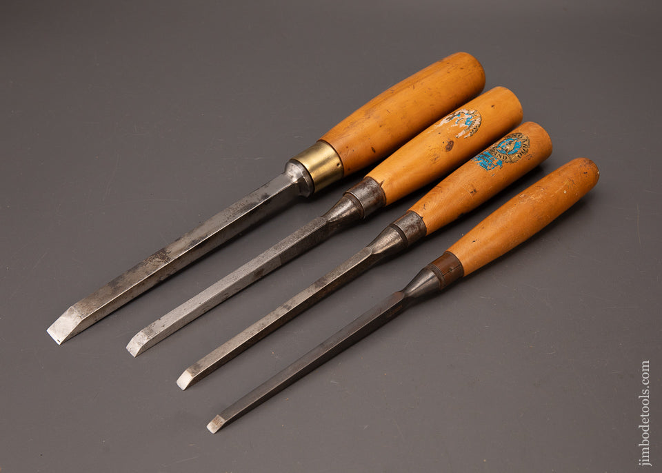 Fine-Set-of-4-SORBY-Boxwood-Handled-Mortise-Chisels-119494