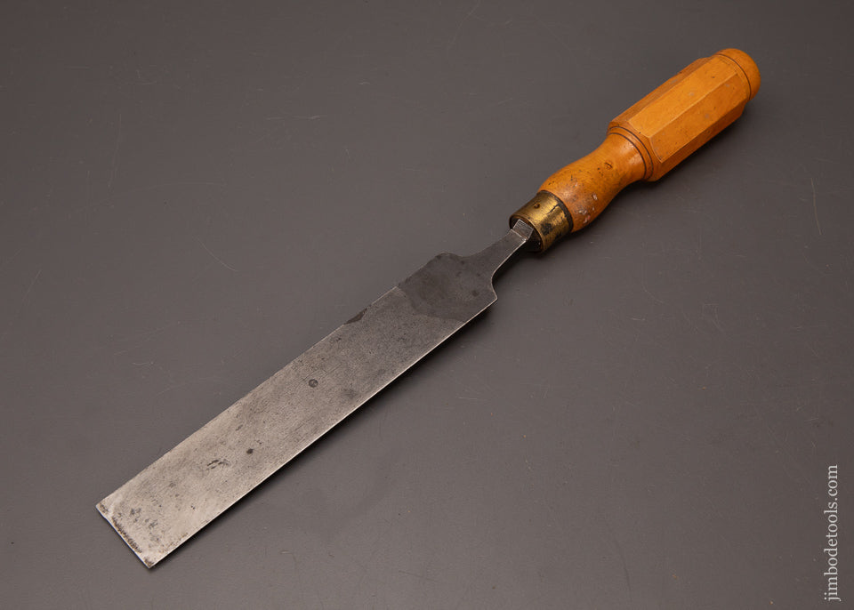 Stunning-Boxwood-Handled-1-1/2-inch-Paring-Chisel-by-I.-SORBY-119503