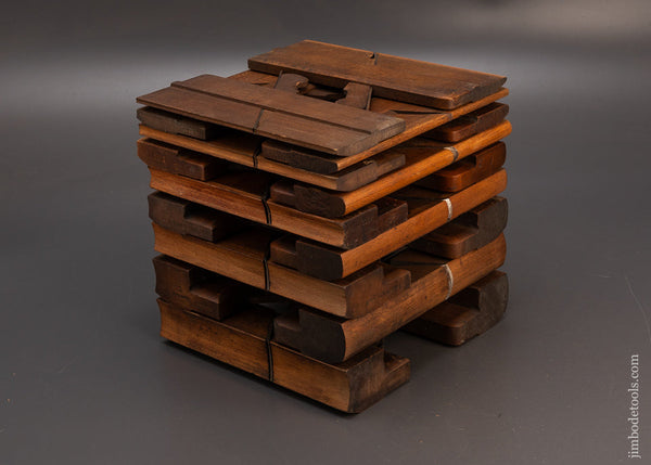 Excellent-User-Complete-Set-of-18-Hollow-&-Round-Moulding-Planes-G.-DAVIS-119510