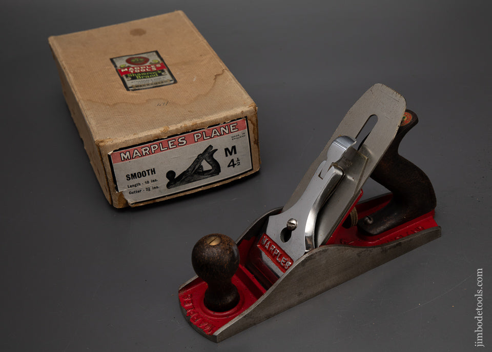 Near-Mint-in-Box-MARPLES-No.-M4-1/2-Jumbo-Smooth-Plane-119523