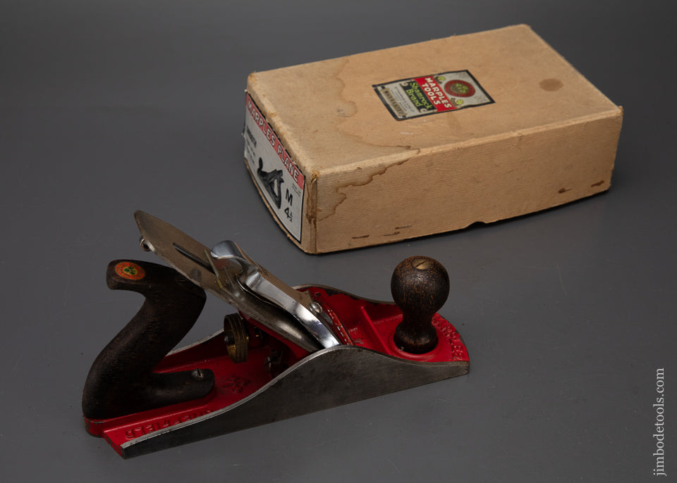 Near-Mint-in-Box-MARPLES-No.-M4-1/2-Jumbo-Smooth-Plane-119523
