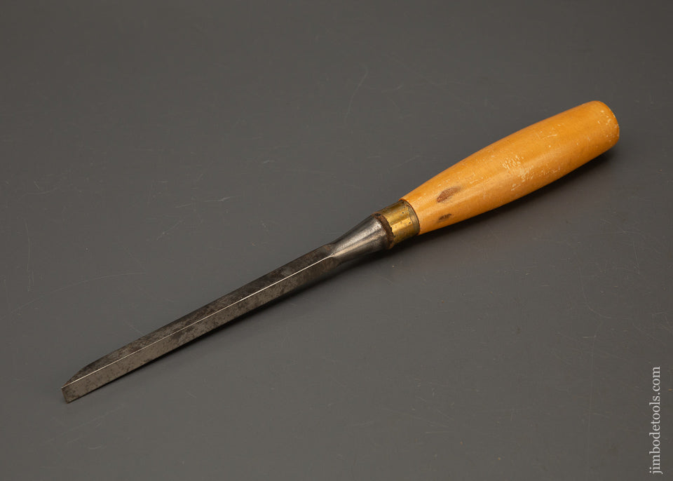 Fine-ROB’T.-SORBY-3/8-x-12-3/4-Inch-Boxwood-Handled-Mortise-Chisel-119535