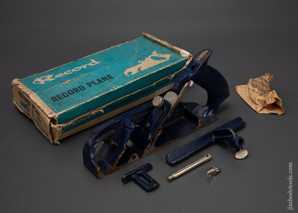 RECORD-No.-078-Rabbet-Plane-Near-Mint-in-Box-119545