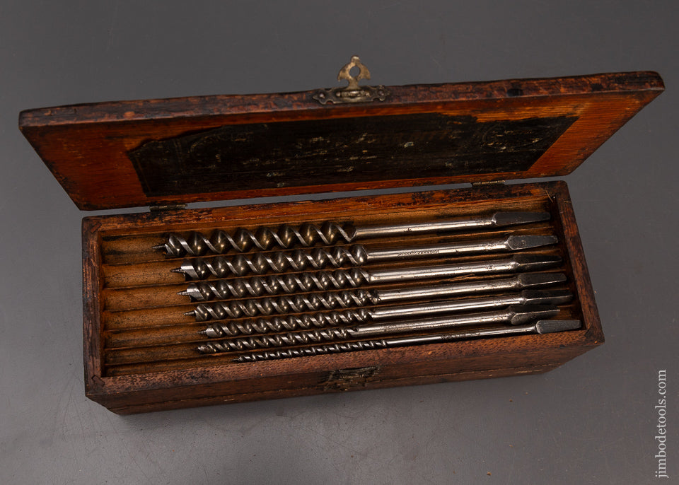 Early-Pre-STANLEY-Set-of-RUSSELL-JENNINGS-Auger-Bits-119546