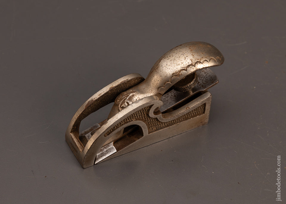 Extra-Fine-Nickel-Plated-PRESTON-Bullnose-Rabbet-Plane-119552