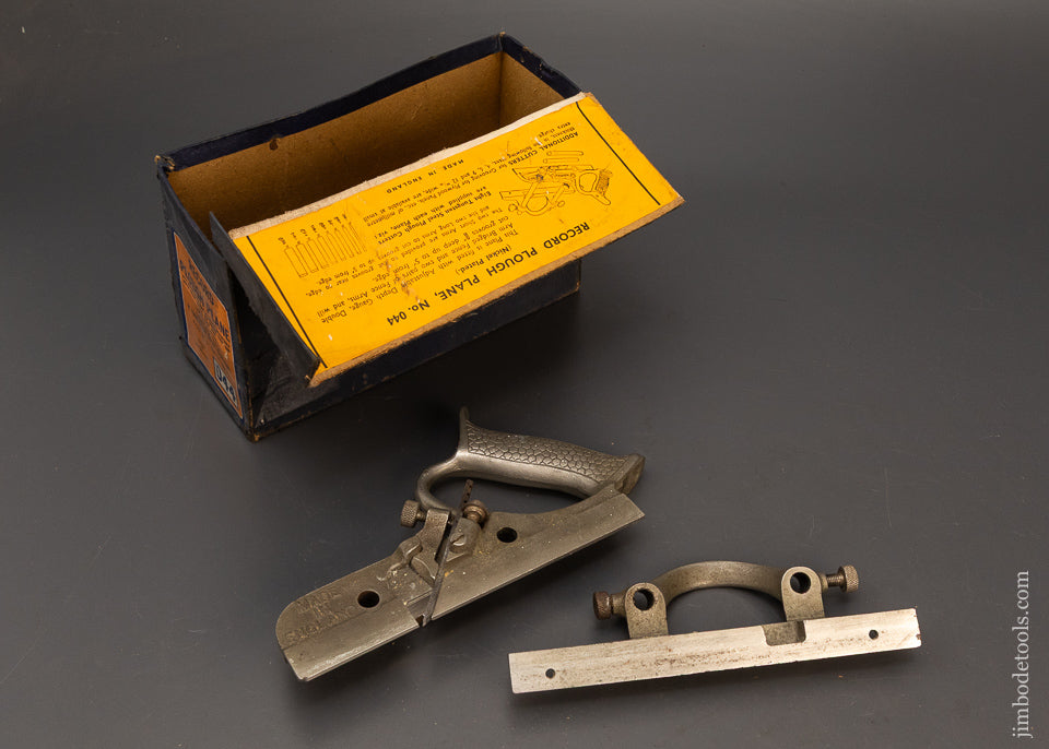 RECORD-No.-044-Plough/Plow-Plane-100%-COMPLETE-in-Original-Box-119555