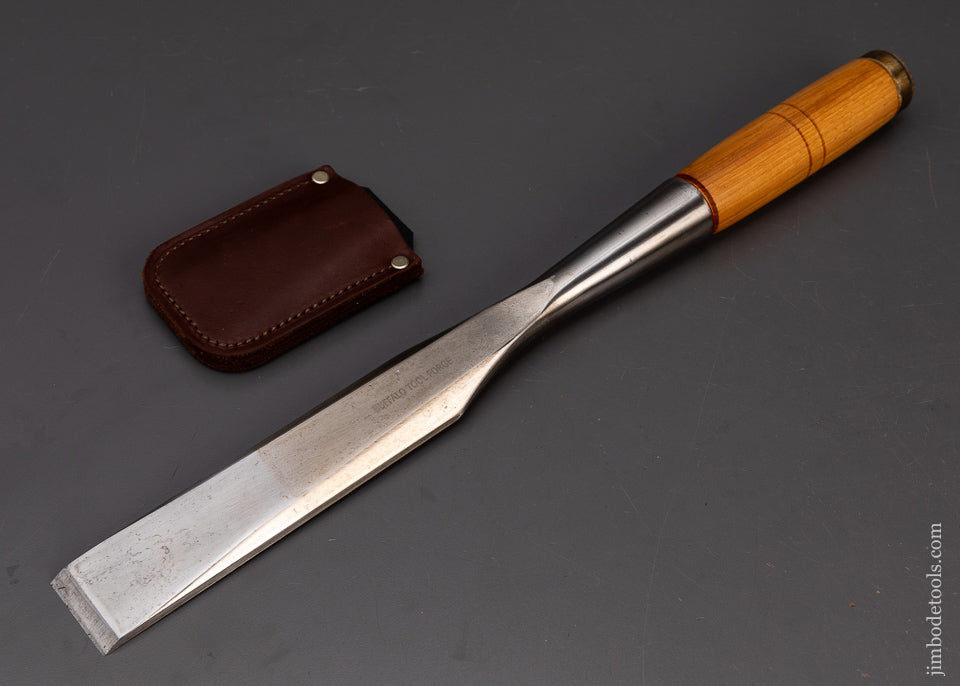 Mint-BUFFALO-TOOL-FORGE-1-1/2-Inch-(Schnaff)-Heavy-Framing-Chisel-119562