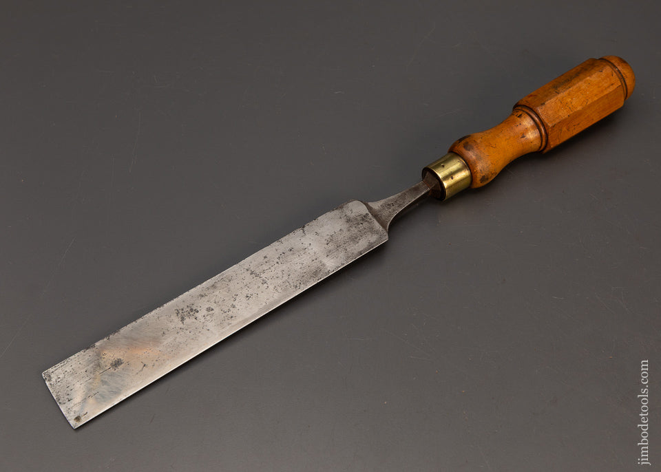 1-1/2-x-16-1/4-Inch-Boxwood-Handled-Paring-Chisel-A.-HOBSON-&-SONS-119606