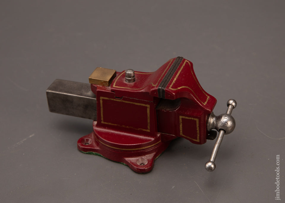 HALL-&-COOK-Patent-Mint-Prentiss-Vise-with-Swivel-Jaws-&-Swivel-Base-119627