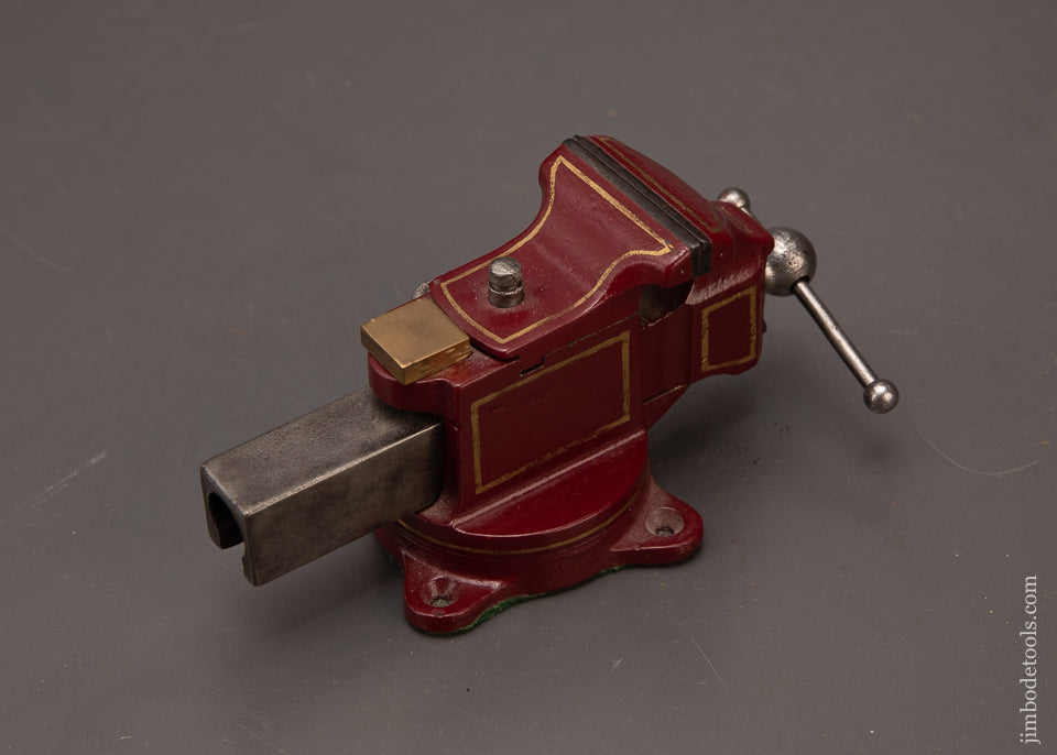 HALL-&-COOK-Patent-Mint-Prentiss-Vise-with-Swivel-Jaws-&-Swivel-Base-119627