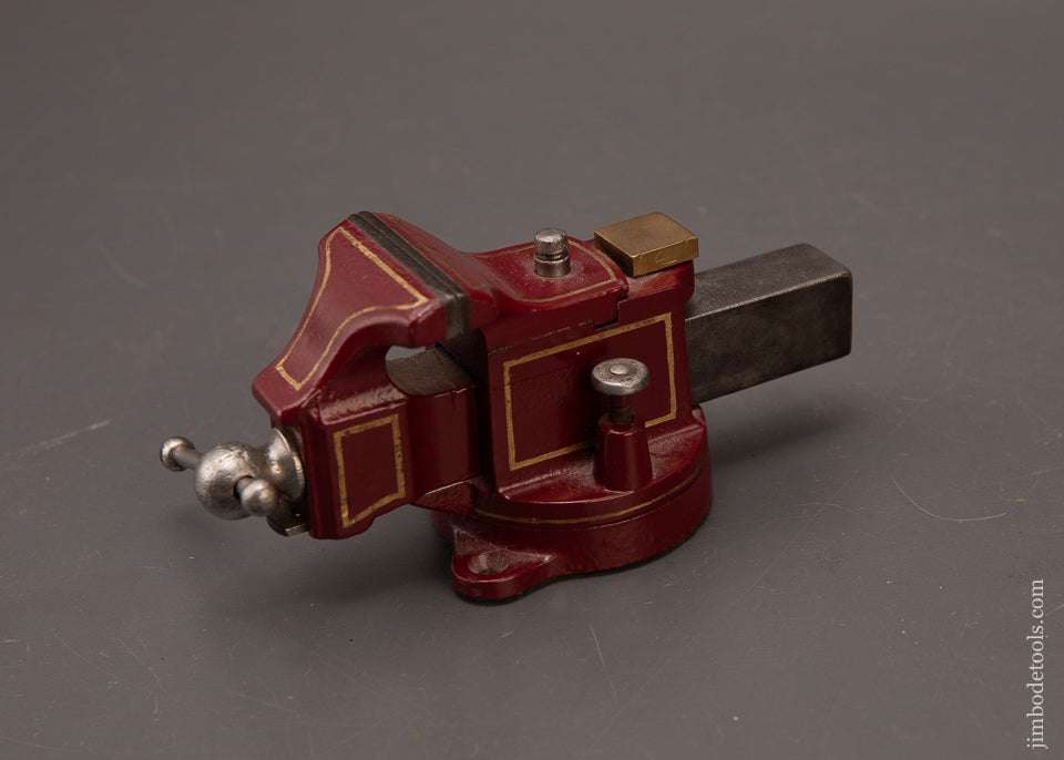 HALL-&-COOK-Patent-Mint-Prentiss-Vise-with-Swivel-Jaws-&-Swivel-Base-119627