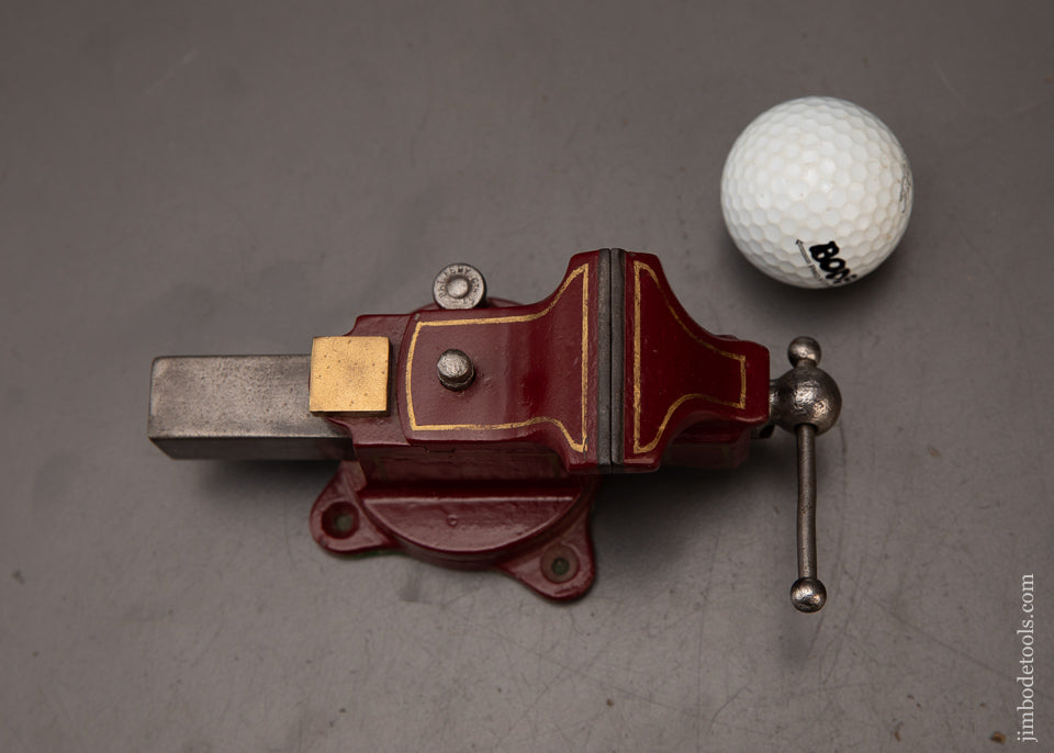 HALL-&-COOK-Patent-Mint-Prentiss-Vise-with-Swivel-Jaws-&-Swivel-Base-119627