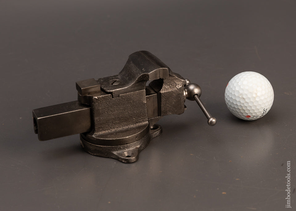 Mini-HALL-&-COOK-PATENT-1-3/4-Inch-Prentiss-Vise-with-Swivel-Jaws-and-Swivel-Base-119629