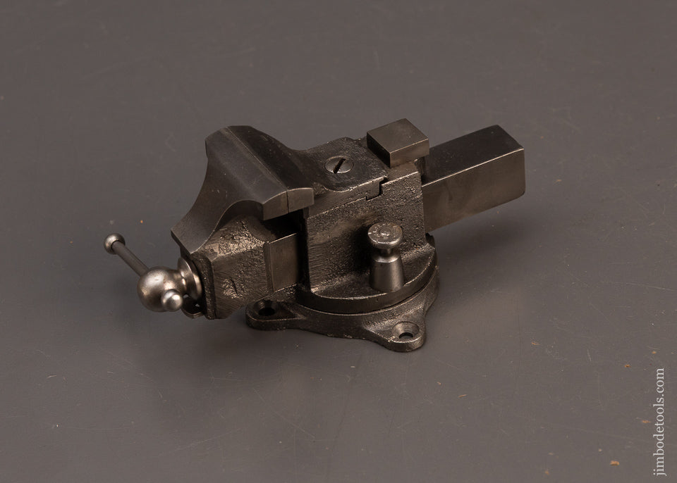 Mini-HALL-&-COOK-PATENT-1-3/4-Inch-Prentiss-Vise-with-Swivel-Jaws-and-Swivel-Base-119629