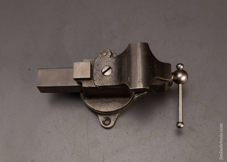 Mini-HALL-&-COOK-PATENT-1-3/4-Inch-Prentiss-Vise-with-Swivel-Jaws-and-Swivel-Base-119629