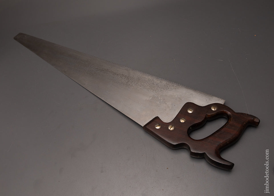 Fine-DISSTON-No.-D-15-Rosewood-Handled-VICTORY-Hand-Saw-119641