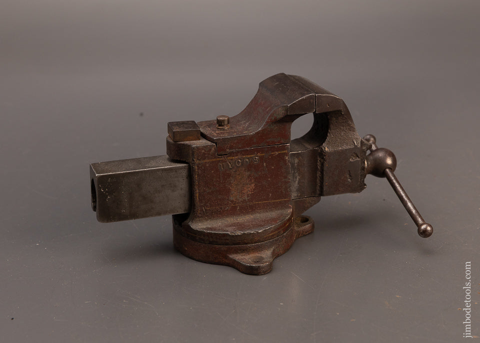 Crisp-Fine-Mini-2-Inch-PRENTISS-PATENT-Vise-with-Swivel-Head-&-Swivel-Base-119649