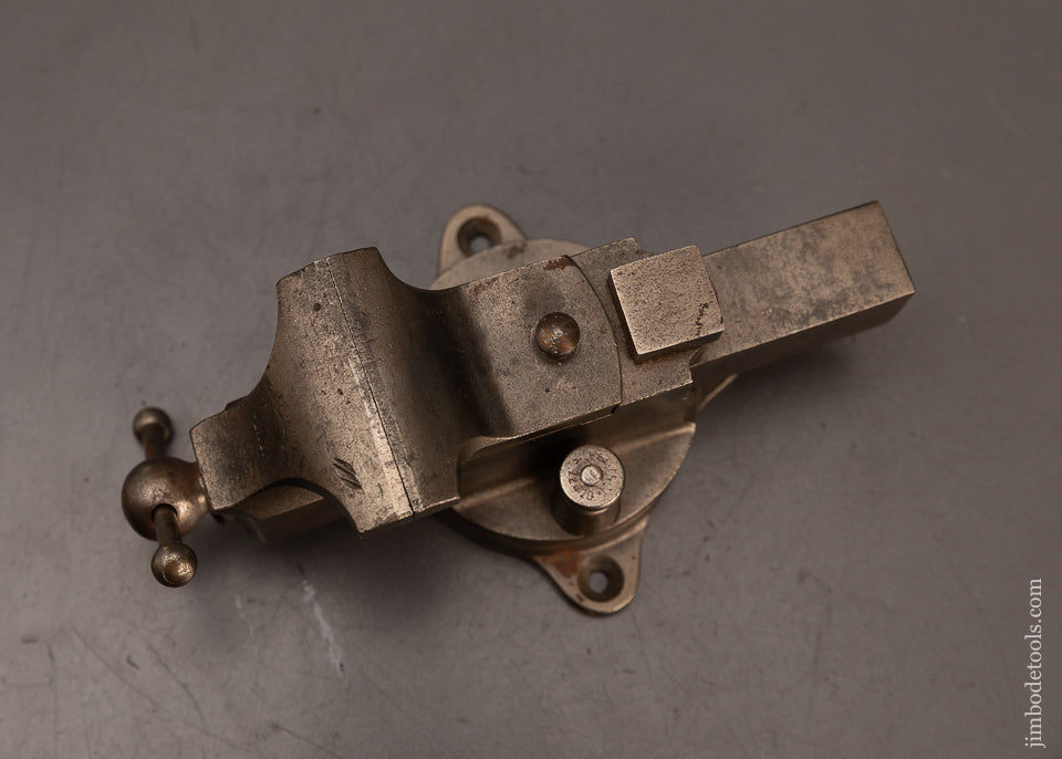 Rare-&-Fine-HALL-&-COOK-PATENT-Mini-1-3/4-Inch-Prentiss-Vise-119651