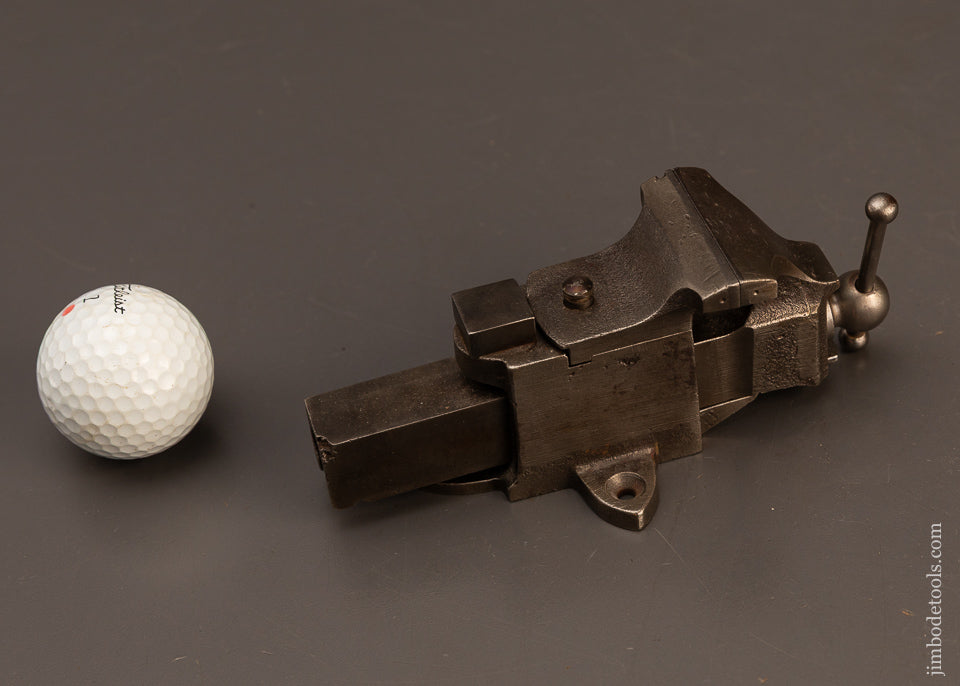 HALL-&-COOKPATENT-1 3/4-Inch-Mini-Prentiss-Vise-with-Swivel-Jaw-119653