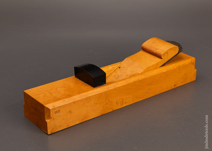 Remarkable-Massive-11-3/4-Inch-Solid-Boxwood-&-Ebony-Miter-Plane-by-BILL-CARTER-119669-AS-OF-FEB-27