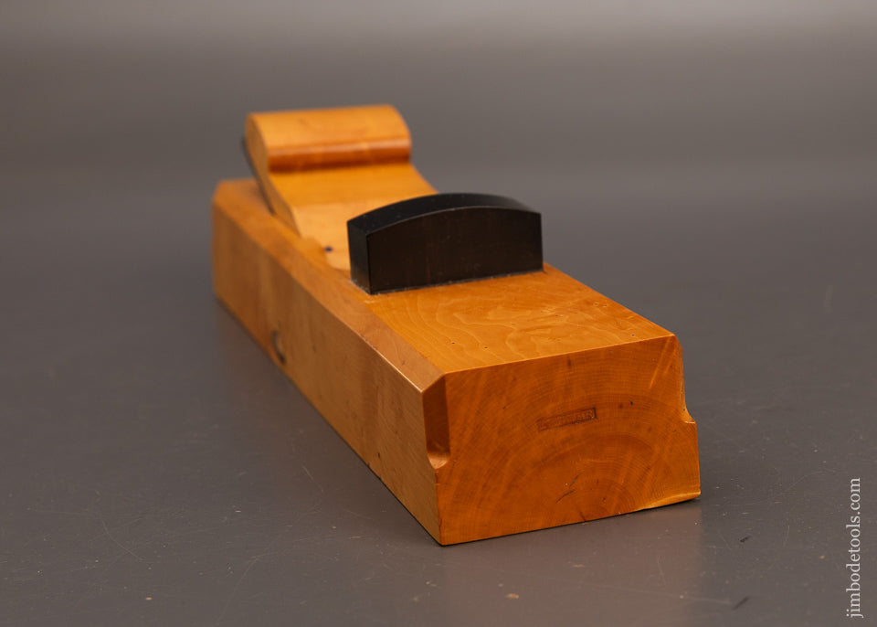 Remarkable-Massive-11-3/4-Inch-Solid-Boxwood-&-Ebony-Miter-Plane-by-BILL-CARTER-119669-AS-OF-FEB-27