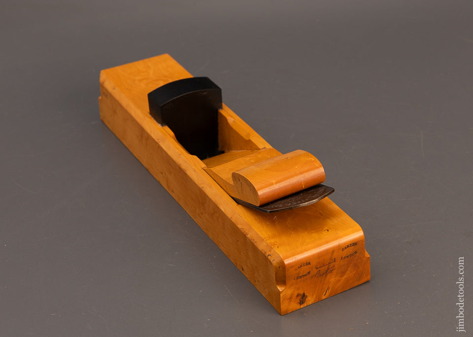 Remarkable-Massive-11-3/4-Inch-Solid-Boxwood-&-Ebony-Miter-Plane-by-BILL-CARTER-119669-AS-OF-FEB-27