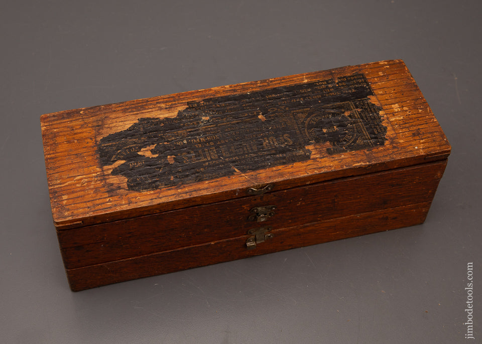 Fine-RUSSELL-JENNINGS-Auger-Bits-EARLY-14-Bit-Set-in-Original-Three-Tiered-Box-119674