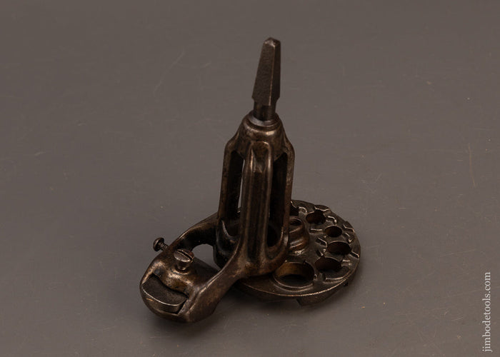 STEARNS-PATENT-Hollow-Auger-Tenon-Maker-119679