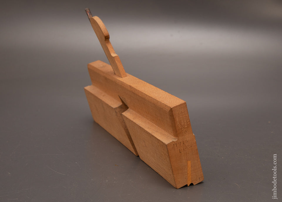 Dead-Mint-New-Old-Stock-1/4-Inch-Side-Bead-Moulding-Plane-by-G.-STEADMAN-&-SON-BIRM.-119696