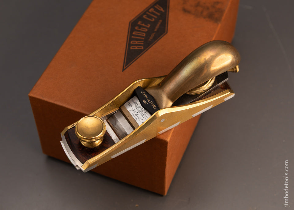 BRIDGE-CITY-TOOL-WORKS-CT-7-Low-Angle-Block-Plane-Near-Mint-in-Box-119699-AS-OF-APR-25