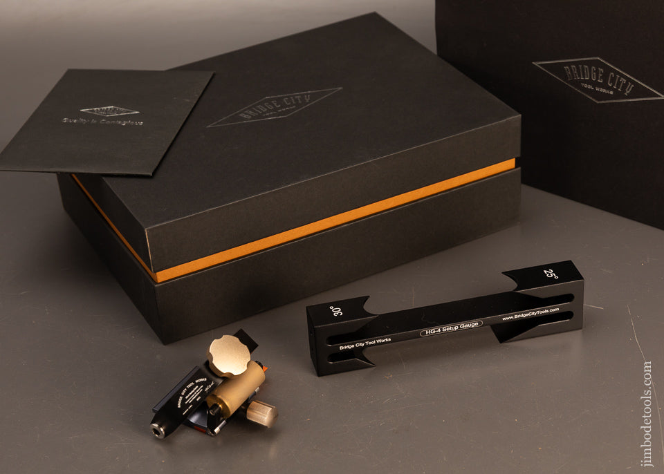 BRIDGE-CITY-TOOL-WORKS-HG-4-Honing-Guide-Mint-in-Box-119700